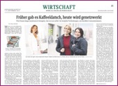 Zeitungsartikel aus dem Jahr 2012